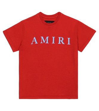 로고 코튼 저지 티셔츠 | Amiri Kids