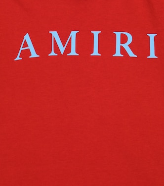 로고 코튼 저지 티셔츠 | Amiri Kids