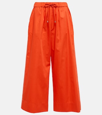 Pantalon ample Leisure Cannone en coton | Max Mara