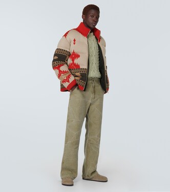 Icon jacquard down jacket | Alanui