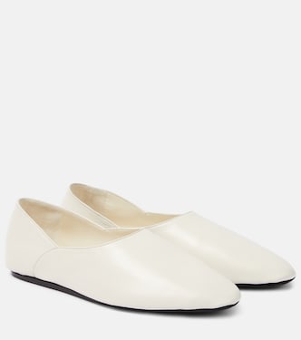 Ballerinas aus Leder | Jil Sander