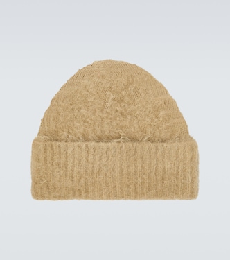 Berretto in misto lana e mohair a coste | Acne Studios