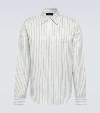 Camisa de popelín de algodón a rayas | Amiri
