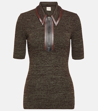 Polo de lana con piel | Tod's