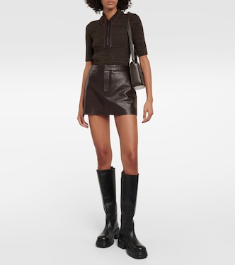 Polo de lana con piel | Tod's
