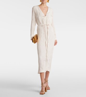 Midikleid Carol aus Satin | Altuzarra