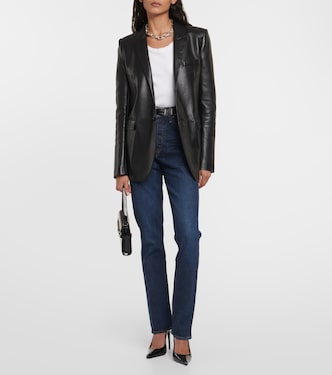 Freya high-rise slim jeans | Agolde