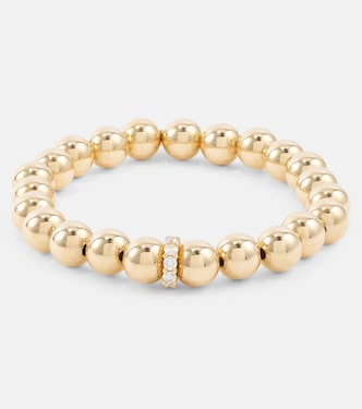 Bracelet Cocktail en or 14 ct, perles et diamants | Sydney Evan