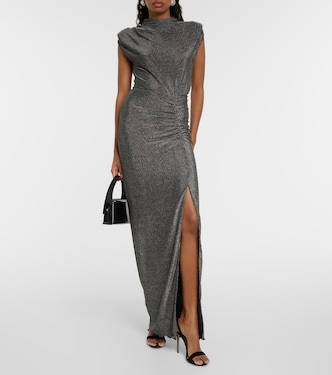 Apollo metallic jersey maxi dress | Diane von Furstenberg