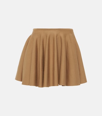 Ulli wool-blend miniskirt | Khaite