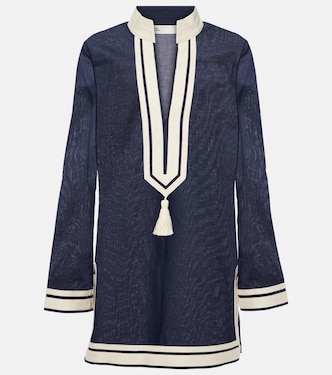 Tasseled cotton tunic | Tory Burch