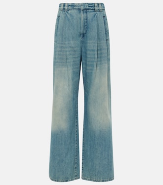 High-Rise Wide-Leg Jeans | Brunello Cucinelli