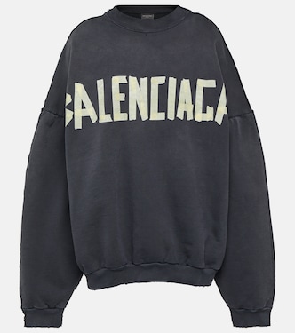 Sudadera de jersey de algodón con logo | Balenciaga