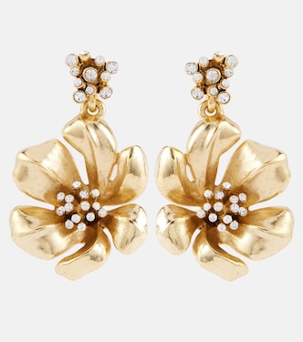 Orecchini pendenti Flower | Oscar de la Renta