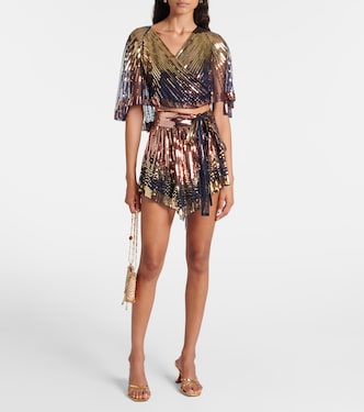 Short à sequins | Rabanne