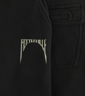 Printed cotton sweatpants | Rick Owens Kids