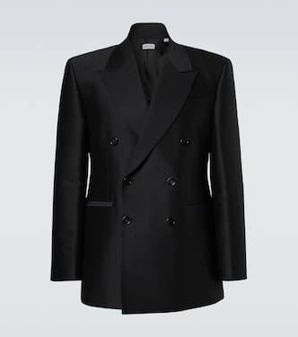 Blazer aus Wolle und Seide | Burberry