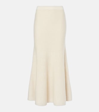Manni knitted cashmere maxi skirt | Gabriela Hearst