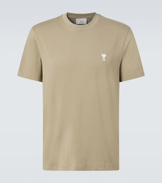 T-Shirt Ami de Cœur aus Baumwoll-Jersey | Ami Paris