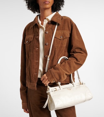 Borsa a spalla Medium in pelle | Prada