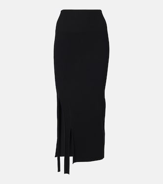 Falda midi de satén | Victoria Beckham