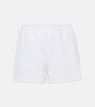 GG cotton-blend terry shorts | Gucci