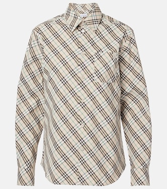 Burberry Check cotton shirt | Burberry