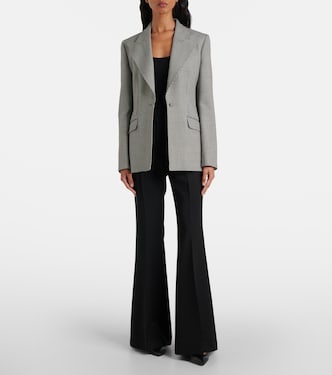 Pantaloni flared Rhein in lana | Gabriela Hearst