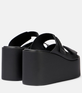 Sandali Patch in similpelle con zeppa | Coperni