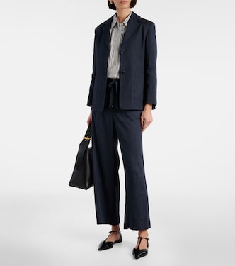 Blazer Derna de sarga de mezcla de lino | 'S Max Mara