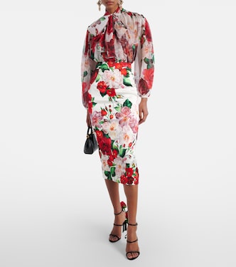 Bedruckter Midirock | Dolce&Gabbana