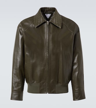 Intrecciato leather blouson | Bottega Veneta