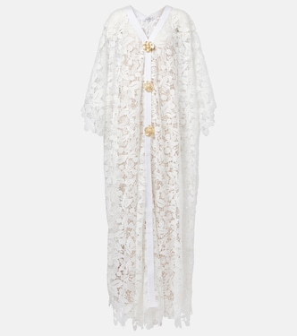 Lace guipure midi dress | Oscar de la Renta