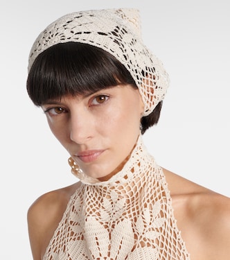Fascia per capelli in crochet di cotone | Magda Butrym