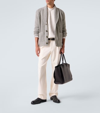 Ribbed-knit wool and cashmere cardigan | Tod's