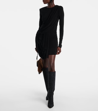 Georgia draped gathered jersey minidress | Isabel Marant
