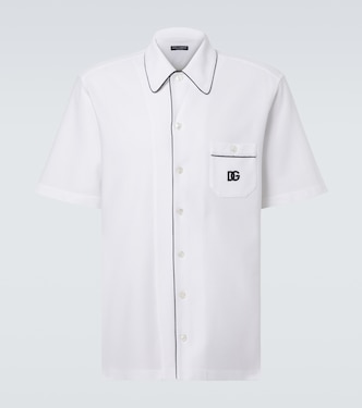 Hemd DG aus Piqué | Dolce&Gabbana