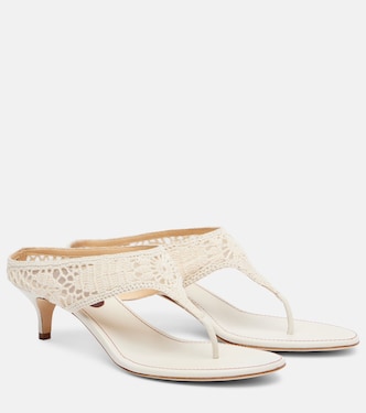 Crochet thong sandals | Magda Butrym