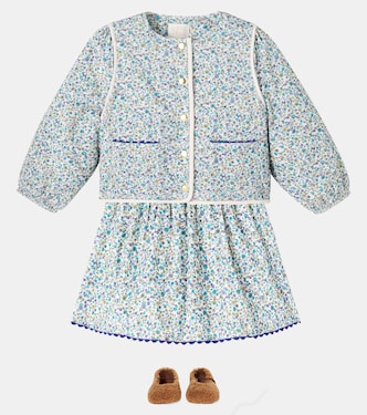Jouliane floral corduroy jacket | Louise Misha