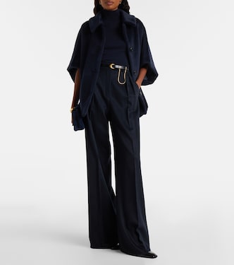 Cape Gulie en alpaga et laine  | Max Mara