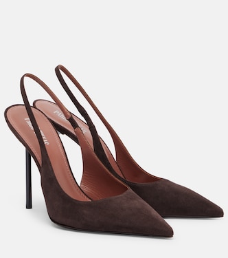 Slingback-Pumps Lidia 105 aus Veloursleder | Paris Texas