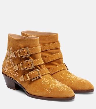 Botines Susan de ante con tachuelas | Chloé