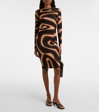 Labirinto jersey minidress | Pucci