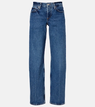 Low-rise straight jeans | Agolde