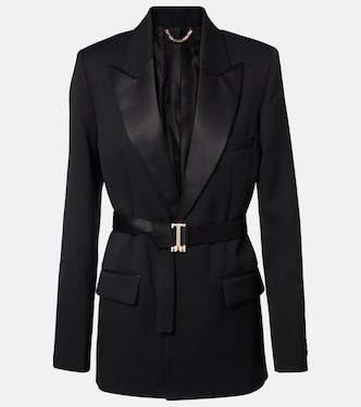 Blazer mit Satin | Victoria Beckham