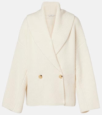Ribbed-knit wool-blend jacket  | Vince