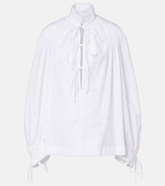 Ruffled cotton blouse | Dries Van Noten