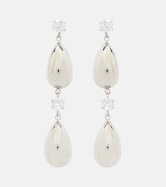 Crystal-embellished drop earrings | Magda Butrym