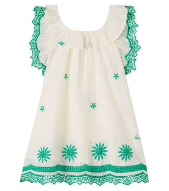 Baby Anna embroidered cotton dress | Bonton