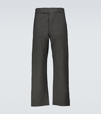 Weite Hose aus Schurwolle | Prada